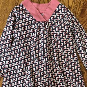 Tea Collection A-line Dress with Puppies